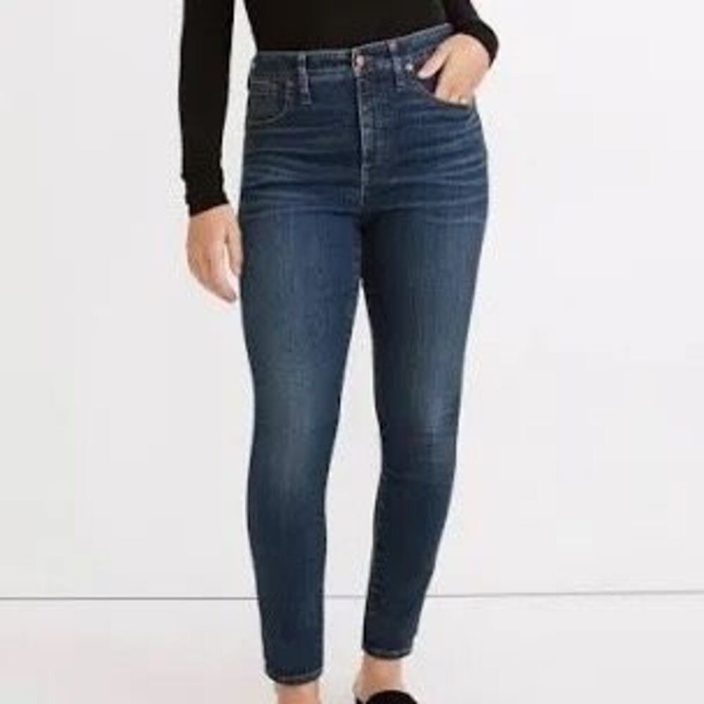 Madewell curvy high rise normcore 26 sustainable skinny jeans